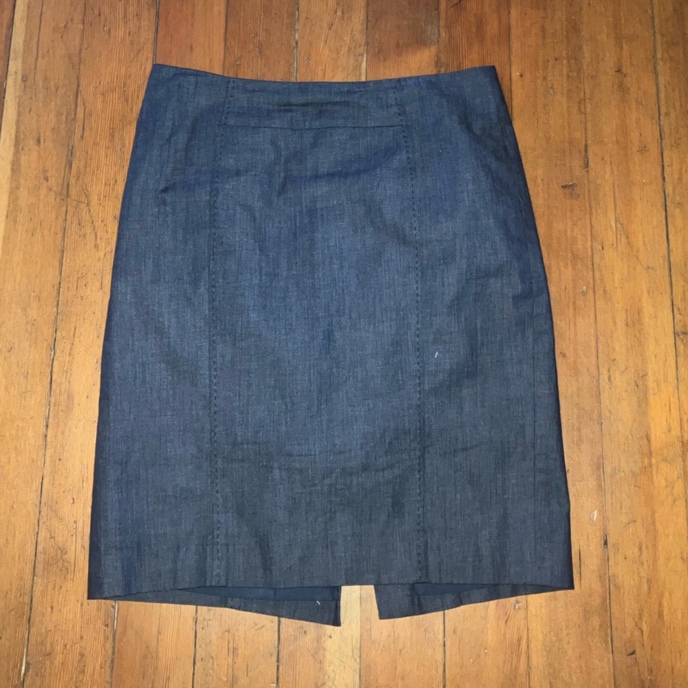 Navy Blue Loft Skirt